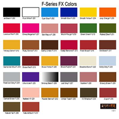 FFX M-series paints